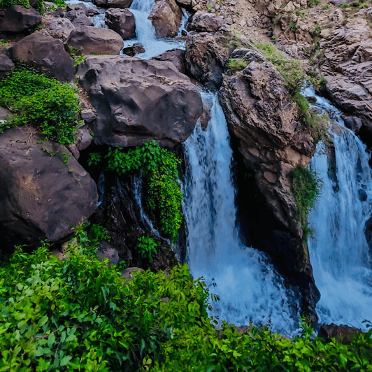 Journey to the imlil waterfall