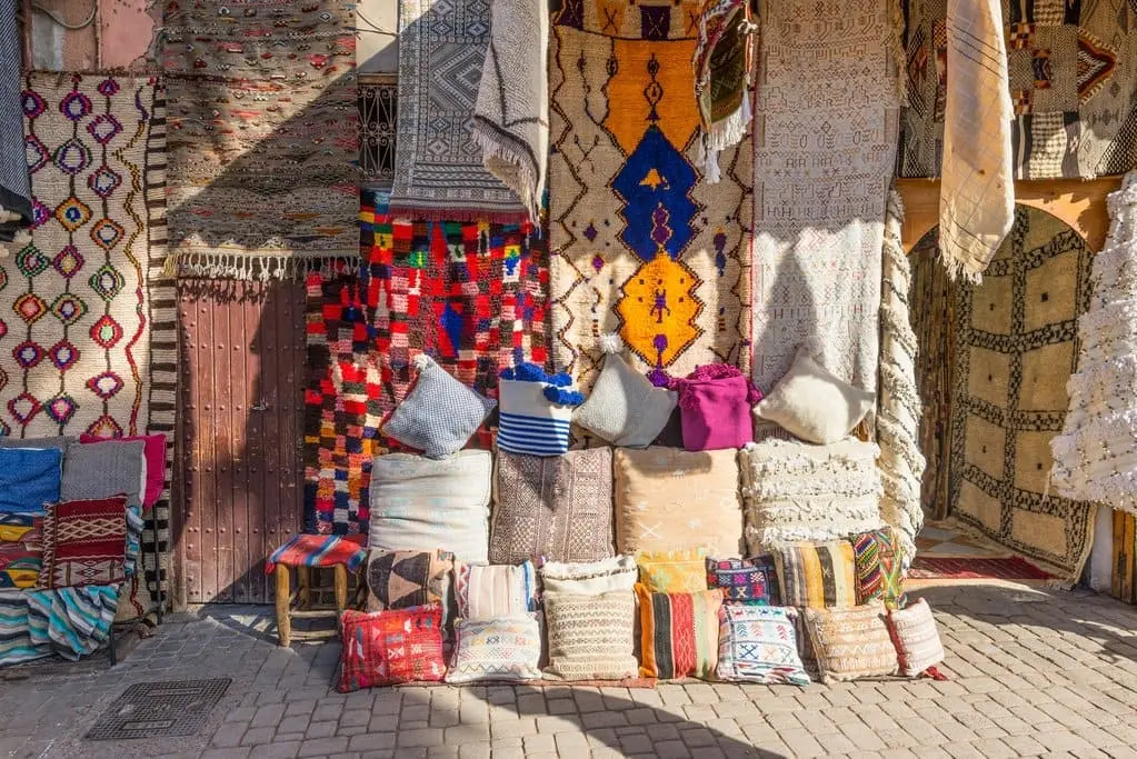 Making Carpet in imlil